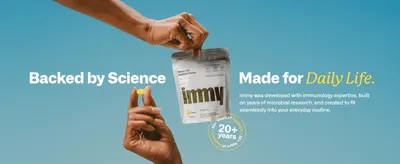 Builds trust by emphasizing the brand's scientific credibility and 20+ years of research behind the product.