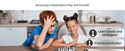 Highlights how the chess set builds independent play, strategic thinking and practice habits in kids.