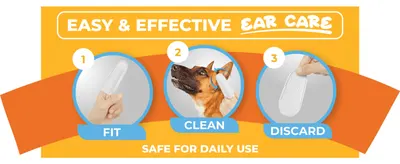 Walks shoppers through the simple Fit, Clean, Discard process to show how easy and safe daily ear cleaning is.