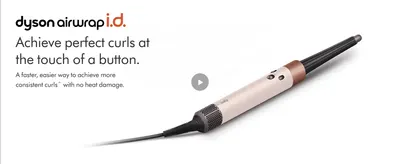 Highlights that the Airwrap makes achieving consistent curls effortless with a single button press.