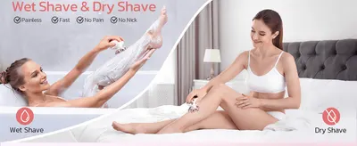 Shows the product working in two different usage scenarios (bath and dry) to demonstrate its versatility. Lists four distinct comfort and performance claims via checkmarks to reassure shoppers of a…