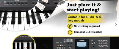 Reassures shoppers the stickers work on all standard keyboards and apply/remove easily with no residue.