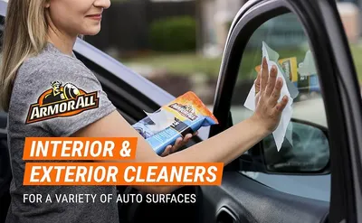 Demonstrates the versatility of the product by showing it can be used for both interior and exterior auto surfaces, helping shoppers understand the range of cleaning applications. Communicates the…