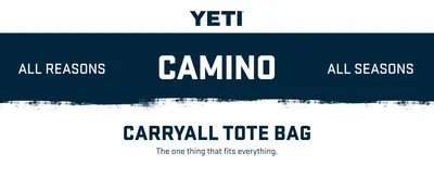 Introduces the Camino Carryall Tote Bag as part of the YETI brand lineup, emphasizing its versatility and all-season, all-reasons positioning to build brand recognition and product awareness.…