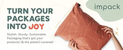 Presents the impack brand with a joyful slogan and logo to build brand identity and emotional connection with shoppers. Reinforces that the packaging is stylish and eco-conscious. Shows the actual…