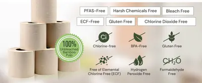 Highlights the product's safety and purity by emphasizing the absence of harmful chemicals and additives. Showcases multiple eco-friendly and health-conscious attributes of the product to appeal to…