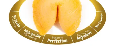 Communicates multiple key selling points including no artificial ingredients, high quality, baked to perfection, easy portability, and no crumbs to reassure shoppers of product quality and…
