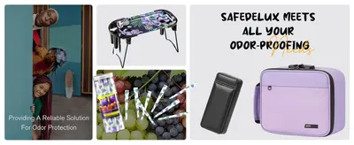Positions the brand as a complete odor-proofing solution across many product types so shoppers see the full range of options. Not applicable.