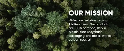 Communicates the company's environmental mission and sustainable product practices to build trust and appeal to eco-conscious shoppers.