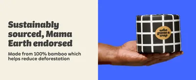 Highlights the product's eco-friendly materials and sustainability benefits to appeal to environmentally-conscious shoppers. Communicates the brand's commitment to sustainability and environmental…