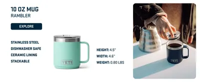 Highlights multiple key product features including material quality, care instructions, and physical dimensions to help shoppers understand the product's benefits and specifications. Provides exact…