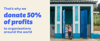Demonstrates proper use of a sanitation facility, educating users on hygiene practices. Shows the product in a real-world context to help viewers understand its practical application.