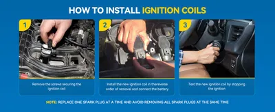 Walks shoppers through the three steps to remove, install, and test new ignition coils so they can complete the job with confidence. Reinforces that the ignition coil can be replaced at home with…