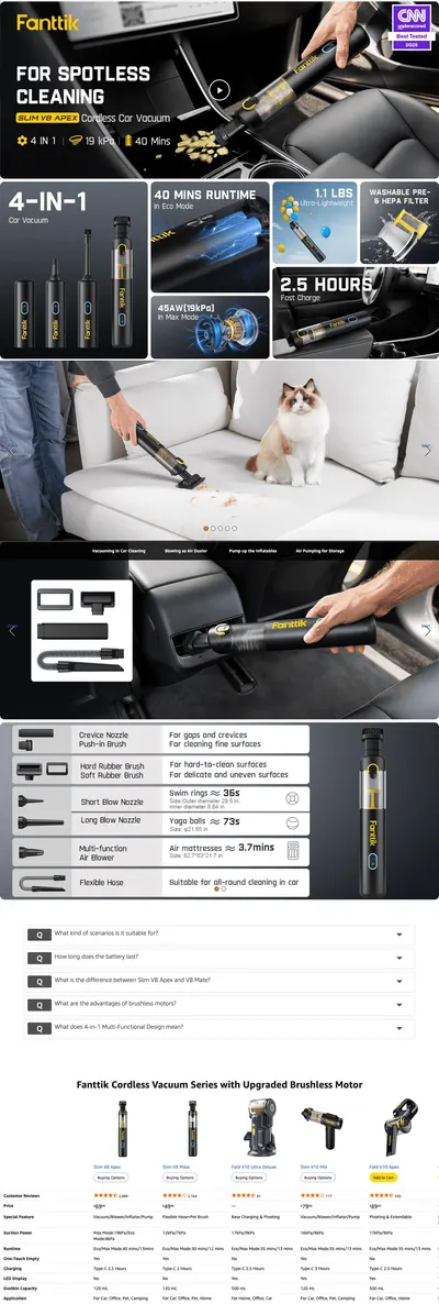 Premium A+ Content for Amazon.com