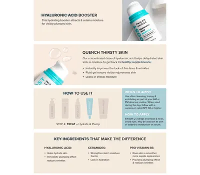Premium A+ Content for Paula's Choice Hyaluronic Acid BOOSTER