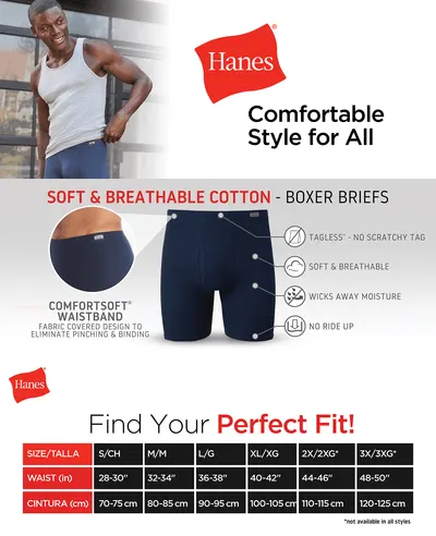 Premium A+ Content for Hanes mens Tagless Comfortsoft Waistband