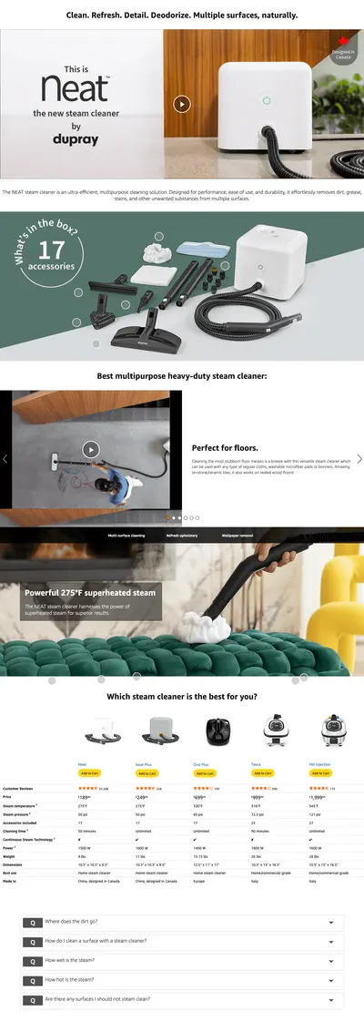 Premium A+ Content for Amazon.com