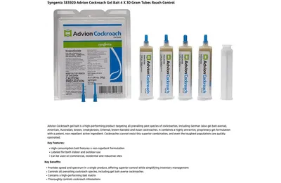 Premium A+ Content for Amazon.com : Advion Cockroach Gel Bait