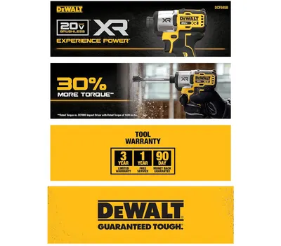 Premium A+ Content for DEWALT 20V MAX XR Impact Driver
