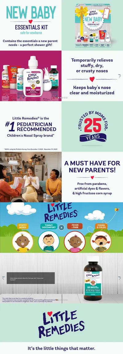 Premium A+ Content for Amazon.com: Little Remedies