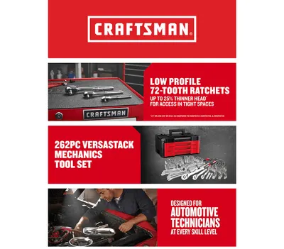 Premium A+ Content for Amazon.com: Craftsman 262-Piece Mechanic Tool Set