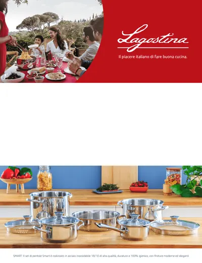 Premium A+ Content for Lagostina Smart Set di Pentole Induzione