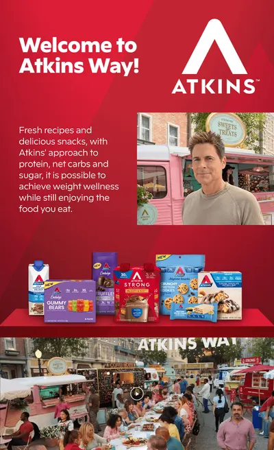 Premium A+ Content for Amazon.com: Atkins Milk Chocolate Delight High Protein Shake