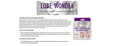 Premium A+ Content for Amazon.com: Lobe Wonder