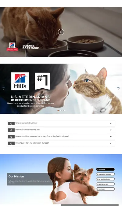 Premium A+ Content for Amazon.com : Hill's Science Diet Adult 1-6