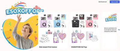 Brand Story for Amazon.com: ESOXOFFORE Instant Print Camera for Kids