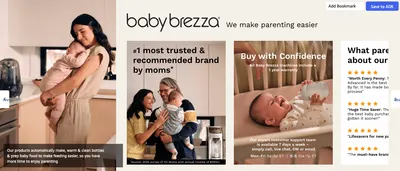 Brand Story for Amazon.com: Baby Brezza Bottle Sterilizer and Dryer Advanced