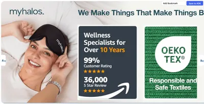 Brand Story for MyHalos® 100% Blackout Sleep Masks for Women & Men