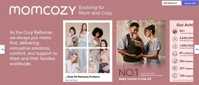 Brand Story for Amazon.com : Momcozy Baby Carrier