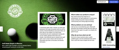 Brand Story for Amazon.com : BACK 2 BASICS GOLF Putting Mirror Training Aid for Golf