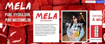 Brand Story for Amazon.com : Mela Watermelon Water (12-Pack)