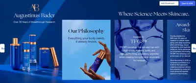Brand Story for Amazon.com: Augustinus Bader The Rich Cream