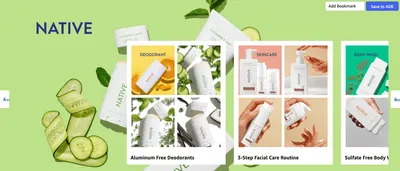 Brand Story for Amazon.com : Native Deodorant Contains Naturally Derived Ingredients