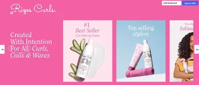 Brand Story for Amazon.com: Rizos Curls Curl Defining Cream for Wavy