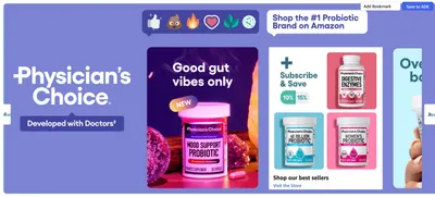 Brand Story for Amazon.com: Physician's CHOICE Vaginal Probiotics for Women