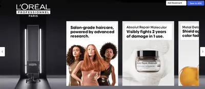 Brand Story for Amazon.com: L'Oreal Professionnel Absolut Repair 10-in-1 Oil