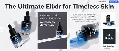 Brand Story for Amazon.com: MIRROR SKIN