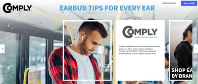 Brand Story for Amazon.com: Comply TrueGrip