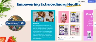 Brand Story for Amazon.com: Garden of Life Once Daily Dr. Formulated Probiotics for Women 50 Billion CFU…