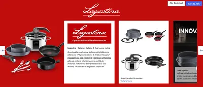 Brand Story for Lagostina Smart Set di Pentole Induzione