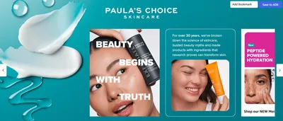 Brand Story for Paula's Choice Hyaluronic Acid BOOSTER