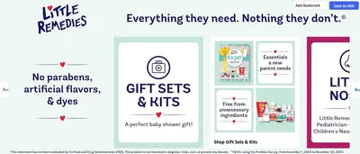 Brand Story for Amazon.com: Little Remedies