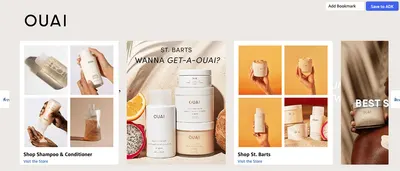 Brand Story for Amazon.com: OUAI Curl Cream