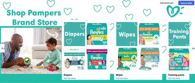 Brand Story for Amazon.com: Pampers Training Pants