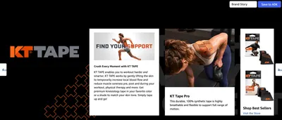 Brand Story for Amazon.com: KT Tape