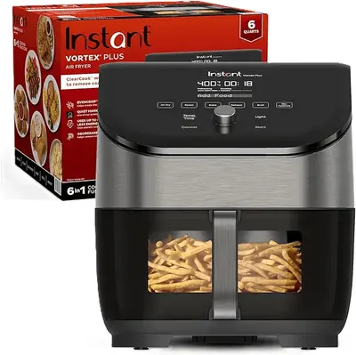 Main Images for Instant Vortex Plus 6QT Air Fryer with Odor Erase Technology